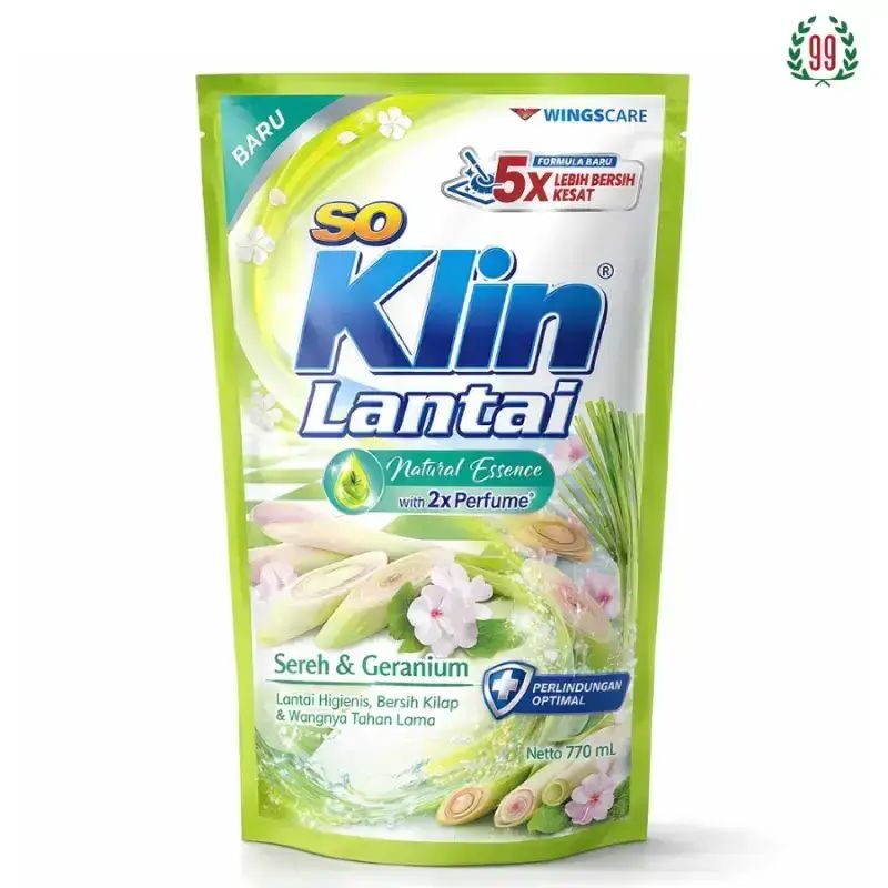 Pekanbaru SOKLIN LANTAI SEREH 780ML REFILL