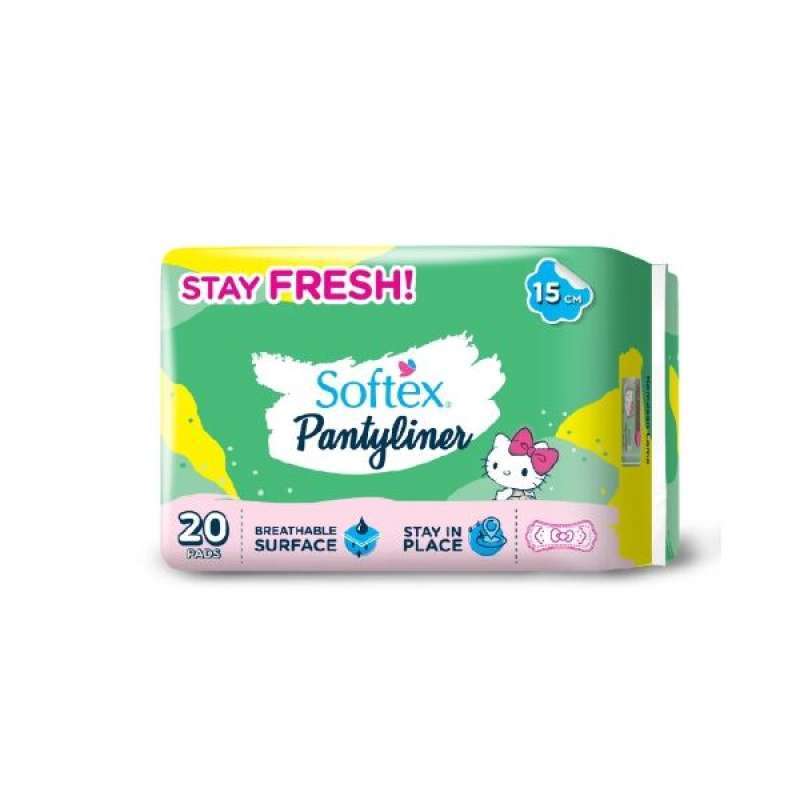 Pekanbaru Softex panty liner hello kitty 20s pak