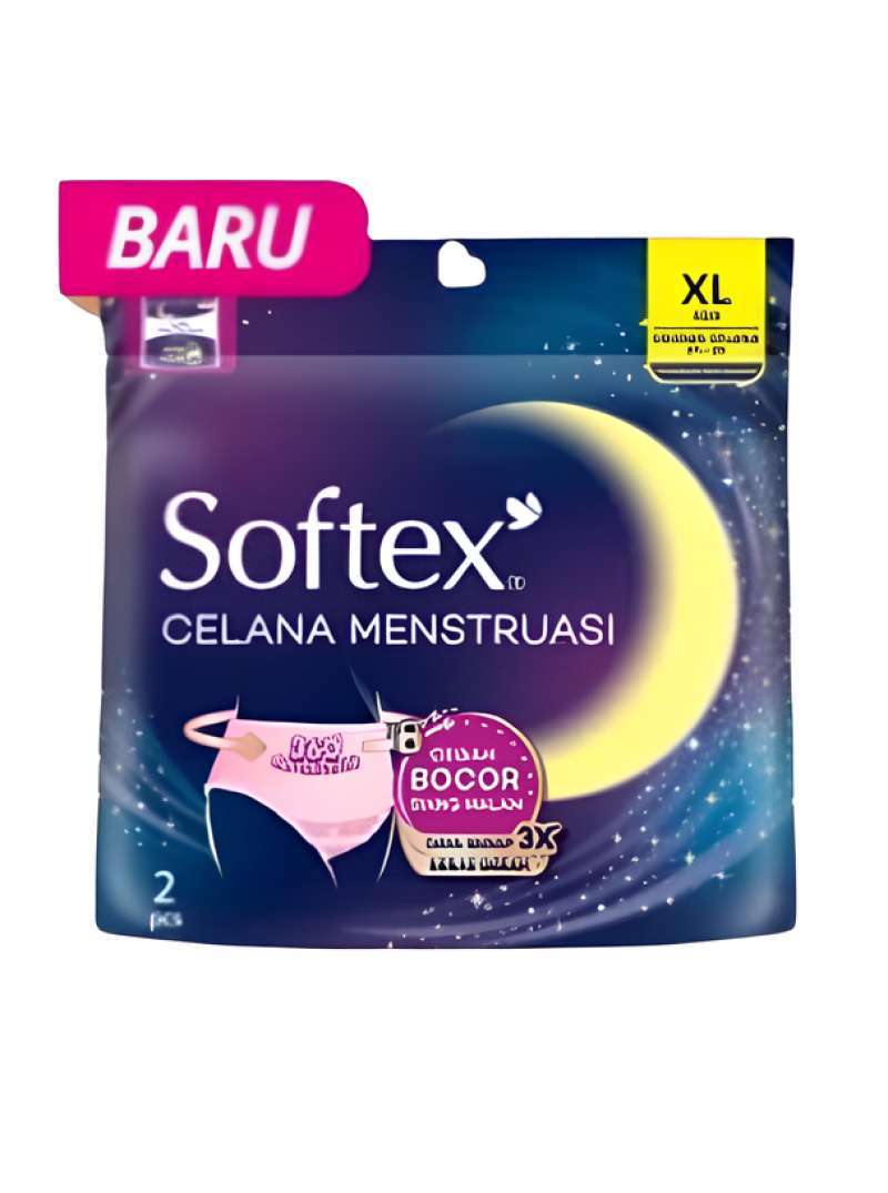 Pekanbaru SOFTEX CELANA MENSTRUASI XL 2'S