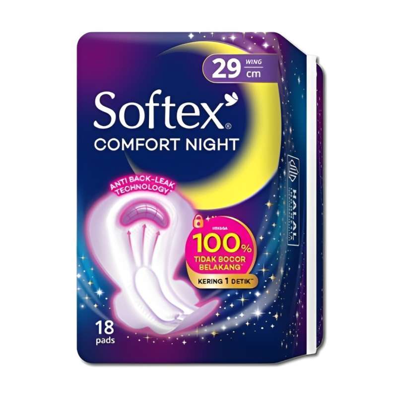 Pekanbaru SOFTEX COMFORT NIGHT 29CM 18 PCS