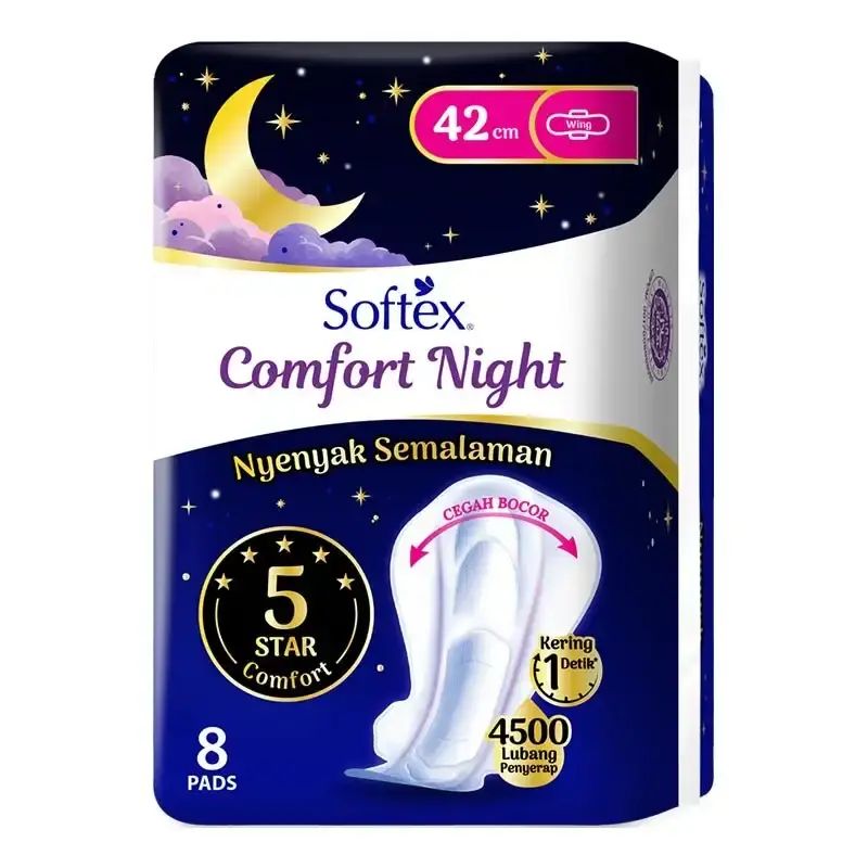 Pekanbaru SOFTEX COMFORT NIGHT 42CM 8S