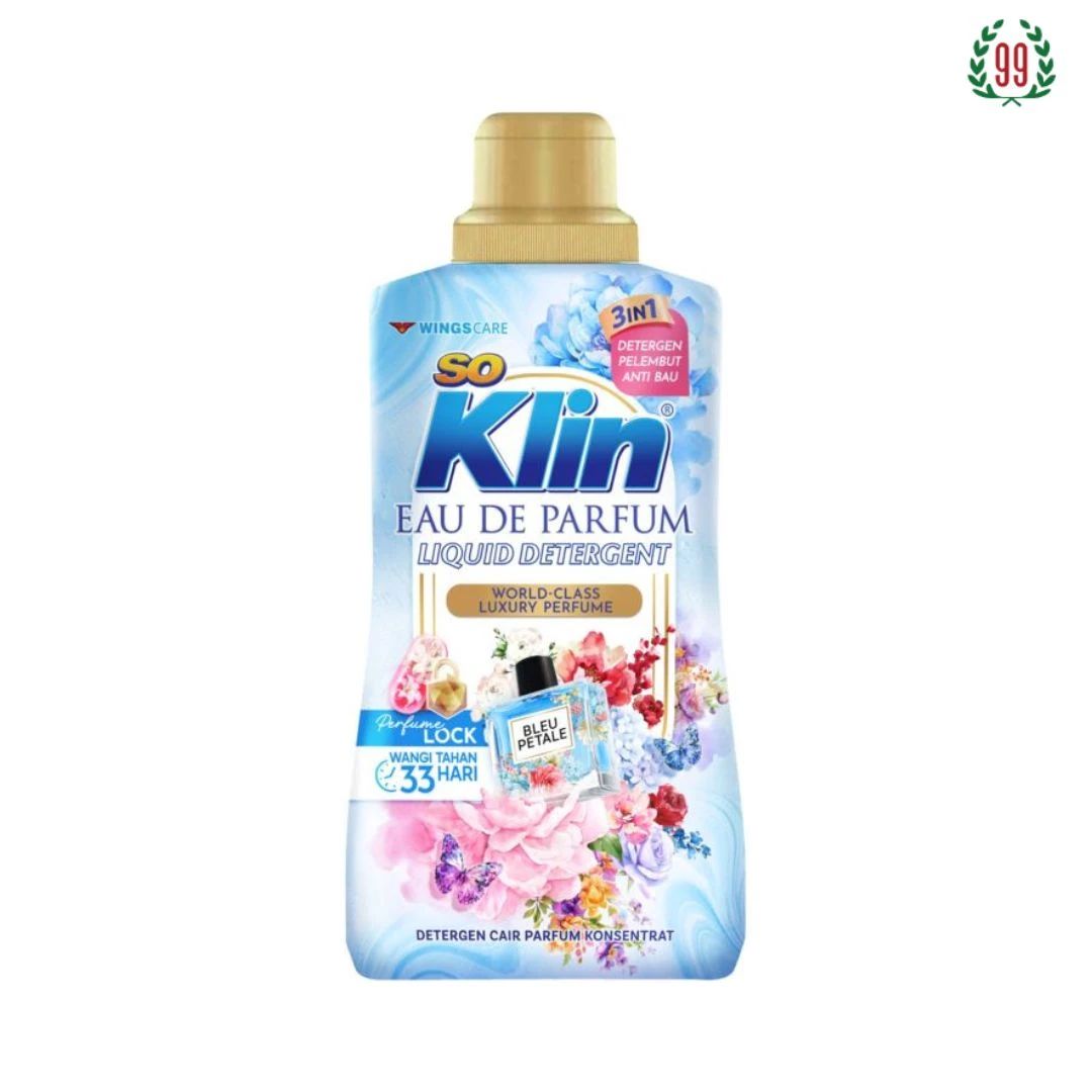 Pekanbaru SOKLIN LIQUID DETERGENT EAU DE PARFUM BLEU PETALE 700ML BOTOL
