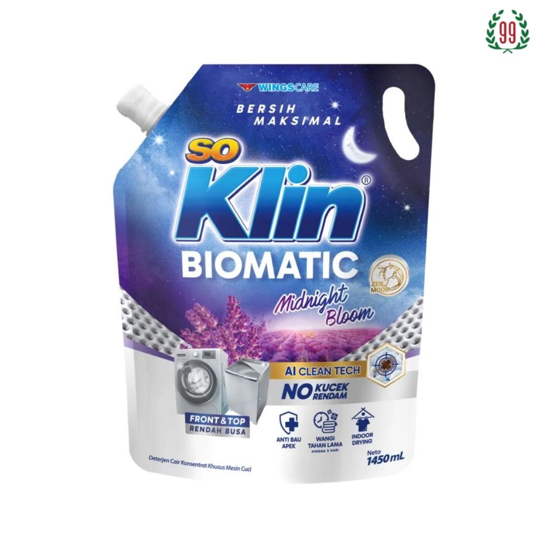 Pekanbaru SOKLIN LIQUID BIOMATIC MIDNIGHT 1.45L POUCH