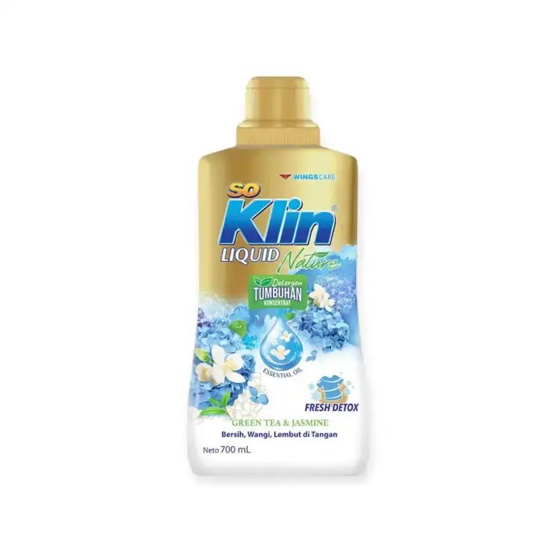 Pekanbaru SOKLIN LIQ DET GREEN TEA&JASMINE 700ML BOTOL