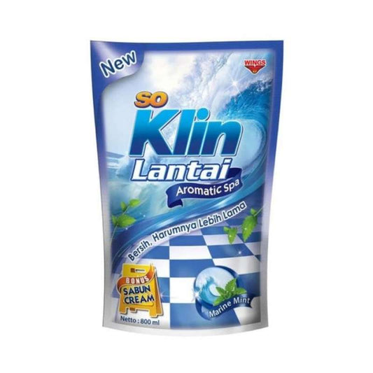 Pekanbaru Soklin pembersih lantai biru 800ml pch