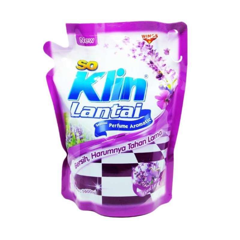 Pekanbaru SOKLIN PEMBERSIH LANTAI UNGU 1.6LT PCH