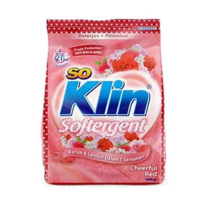 Pekanbaru SOKLIN SOFTERGENT RED BAG 1.44KG PCH