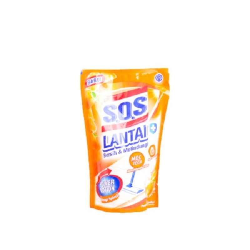 Pekanbaru S O S PEMBERSIH LANTAI ORANGE REFILL [750 ML]