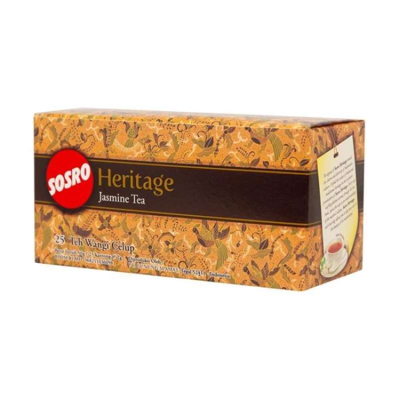 Pekanbaru Sosro Jasmine Tea Bag 25'S Box