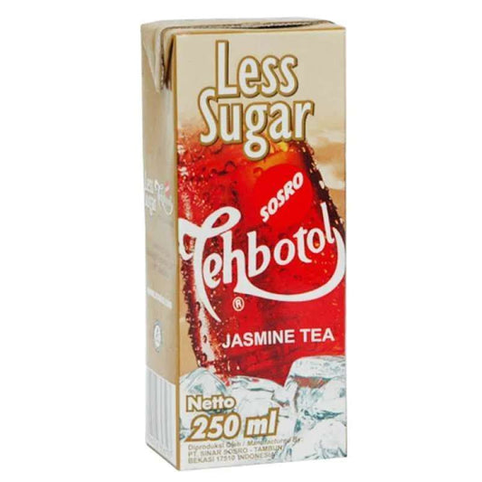 Pekanbaru Sosro Teh Botol Less Sugar 250Ml Tta