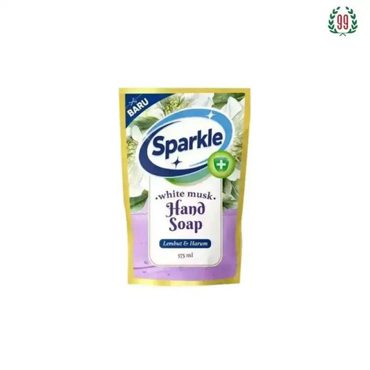 Pekanbaru Sparkle Handsoap Wht Musk 375 Ml Pch
