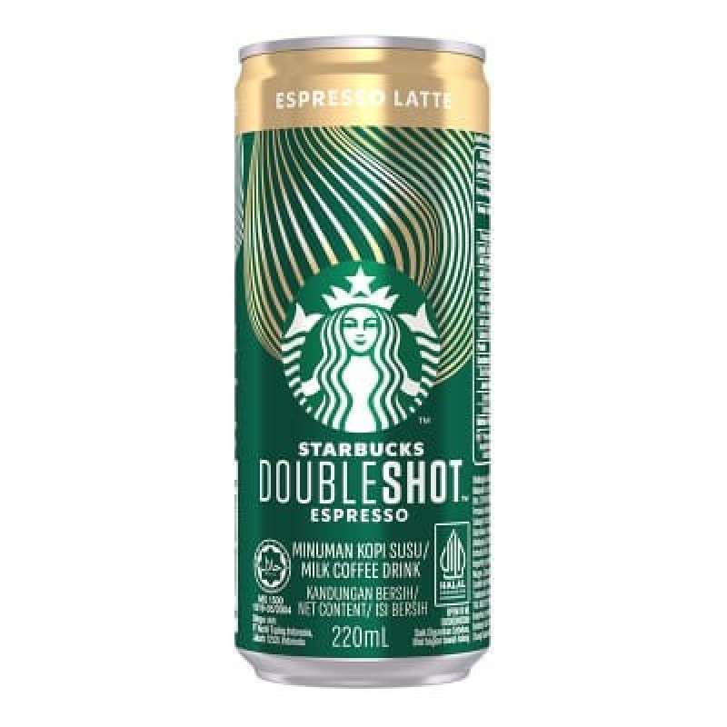 Pekanbaru Starbucks Dblshot Espresso Latte 220M Ca