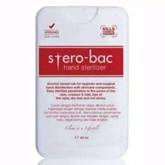 Pekanbaru Stero-Bac Hand Sterilizer 40Ml