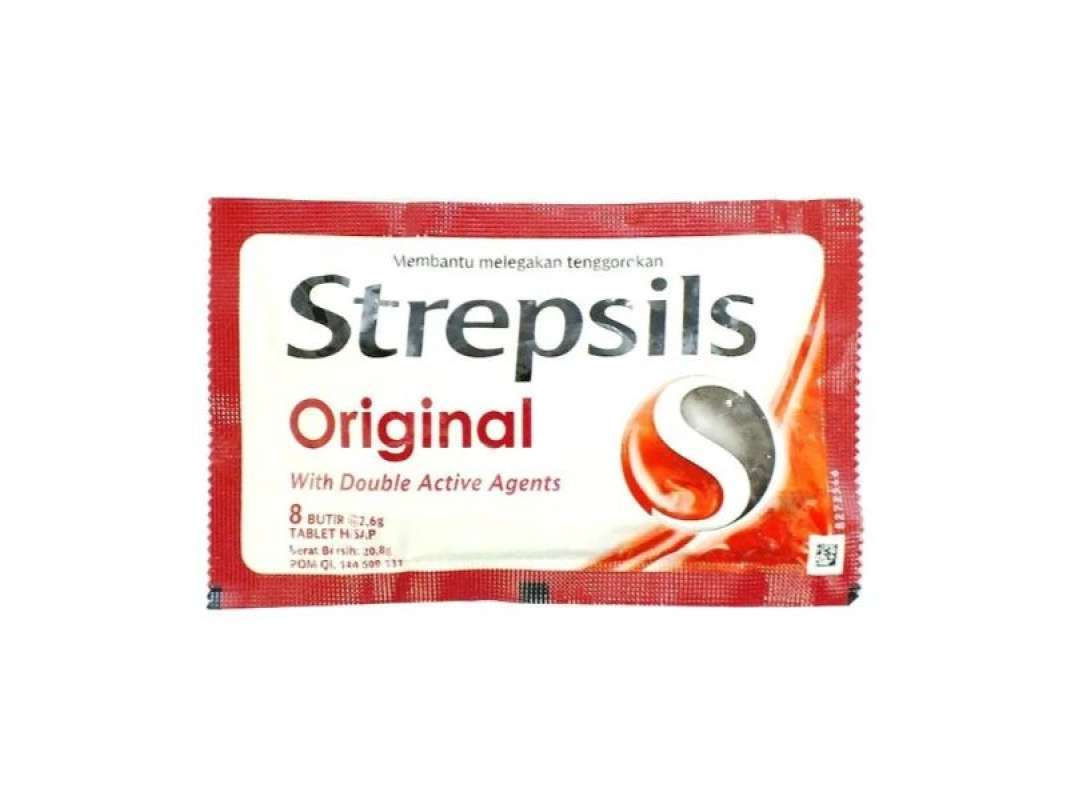 Pekanbaru Strepsils Original 8'S Pak