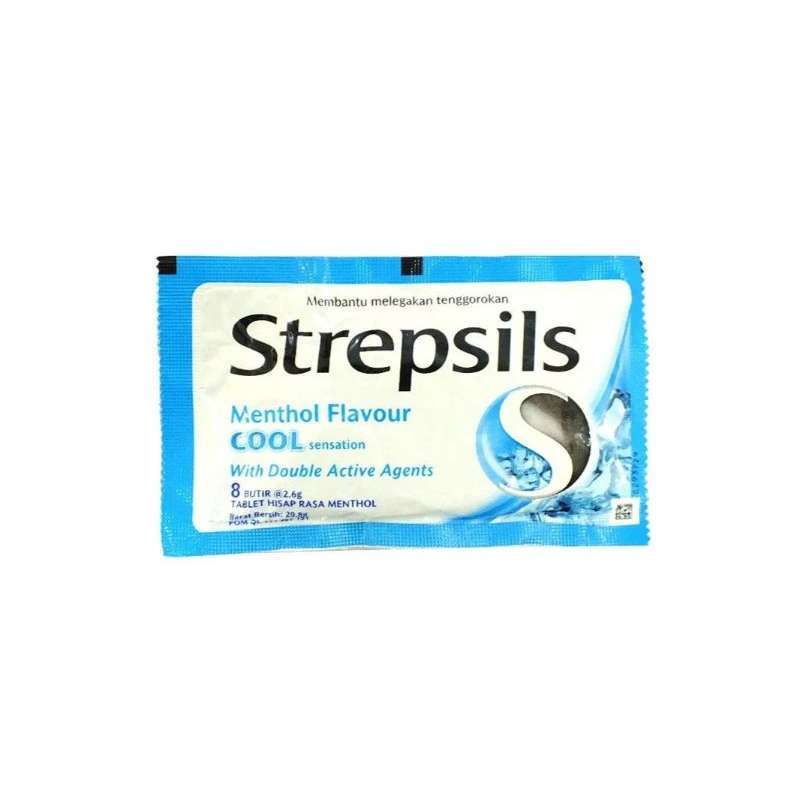 Pekanbaru Strepsils Menthol 8S Pak