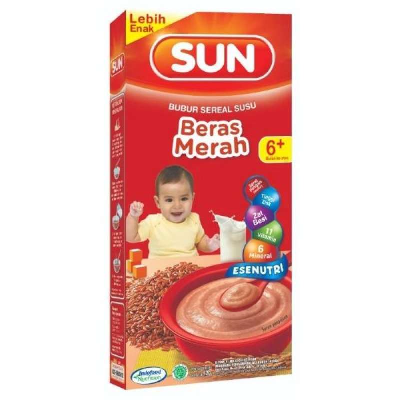 Pekanbaru Sun Beras Merah 6Bln Ke Atas 120Gr Box