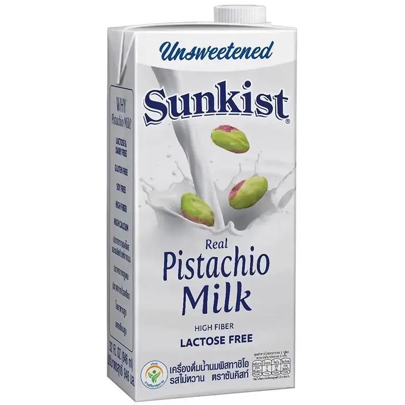 Pekanbaru Sunkist Pistachio Milk Unsweetened 946 M