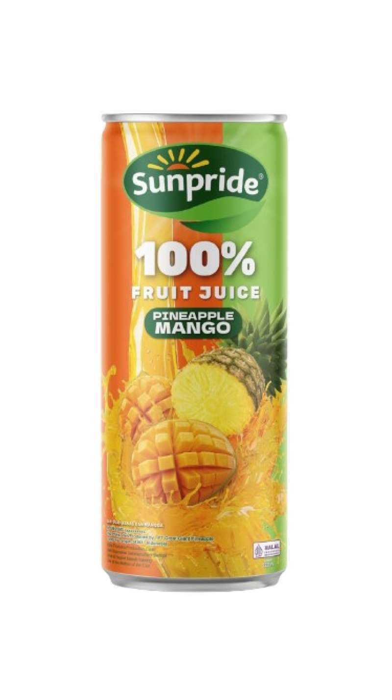 Pekanbaru Sunpride Pineapple Mango 220 Ml Can