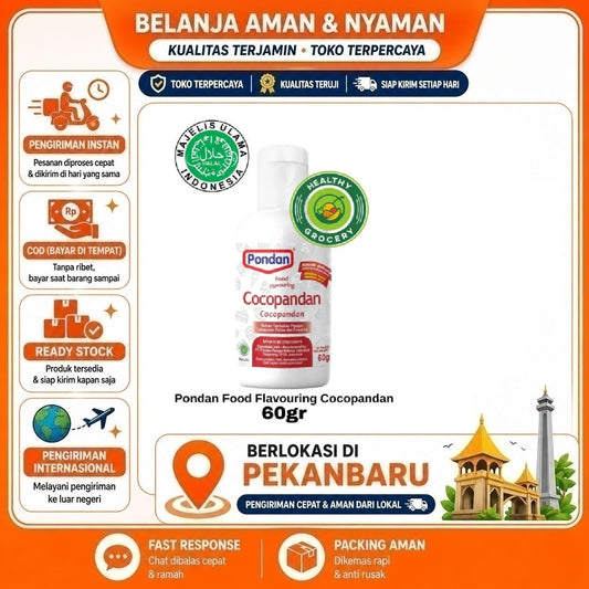 Pekanbaru 60ml Pondan Food Flavouring Cocopandan Coco Pandan Bahan Campuran Perisa & Pewarna