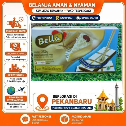 Meses Bella Hagelslag & Hagelmix / Cokelat Compound Butir / Chocolate Compound / Selai Cokelat - COD