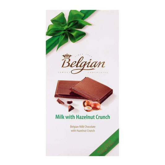 Pekanbaru Belgian Milk Choc Wth Hzlnt Crunch 100Gr