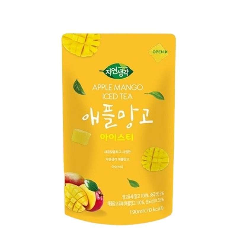 Pekanbaru Think Nature Apple Mango Iced Tea 190Ml