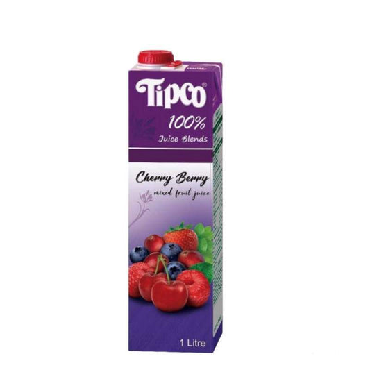 Pekanbaru Tipco 100% Cherry Berry Grape Juice 1 L