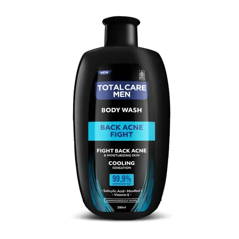 Pekanbaru TOTAL CARE MEN BODY WASH BACK ACNE FIGHT 200ML