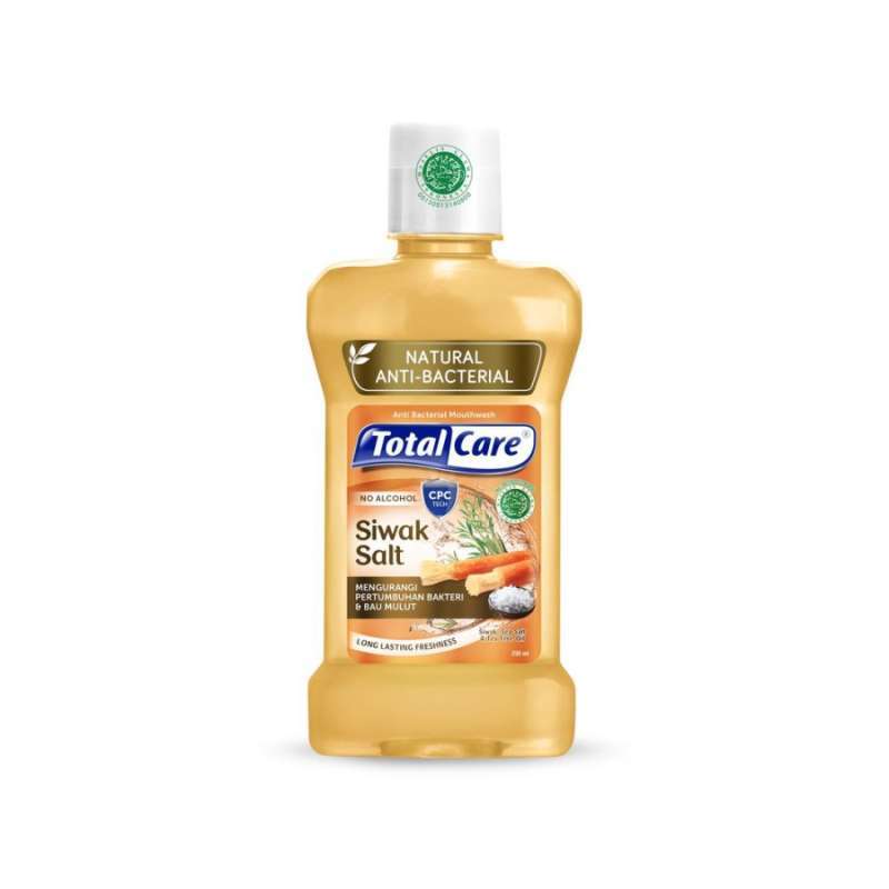 Pekanbaru Total Care Mouthwash Siwak Salt 250Ml