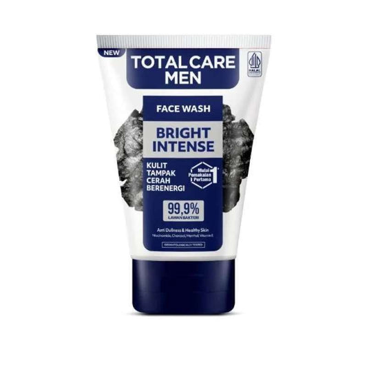 Pekanbaru Total Care Men Face Wash Bright Intense 100Ml