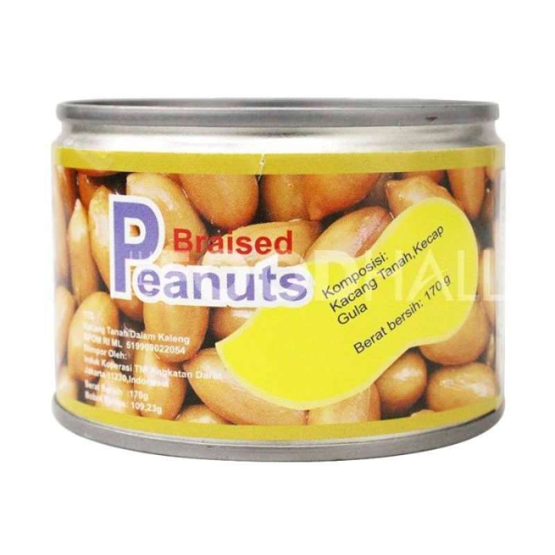 Pekanbaru Tts Braised Peanuts 170Gr Can