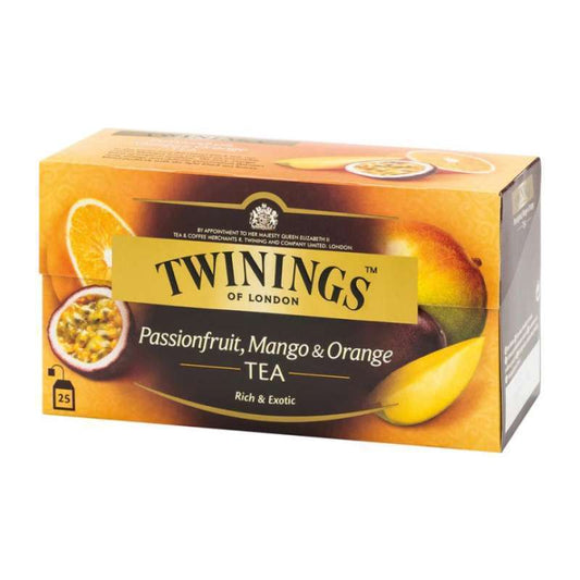 Pekanbaru Twinings Passion Mango Orange Box [25 Pcs X 2 G]