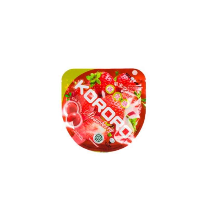 Pekanbaru Uha Kororo Strawbery Jelly Candy 40Gr
