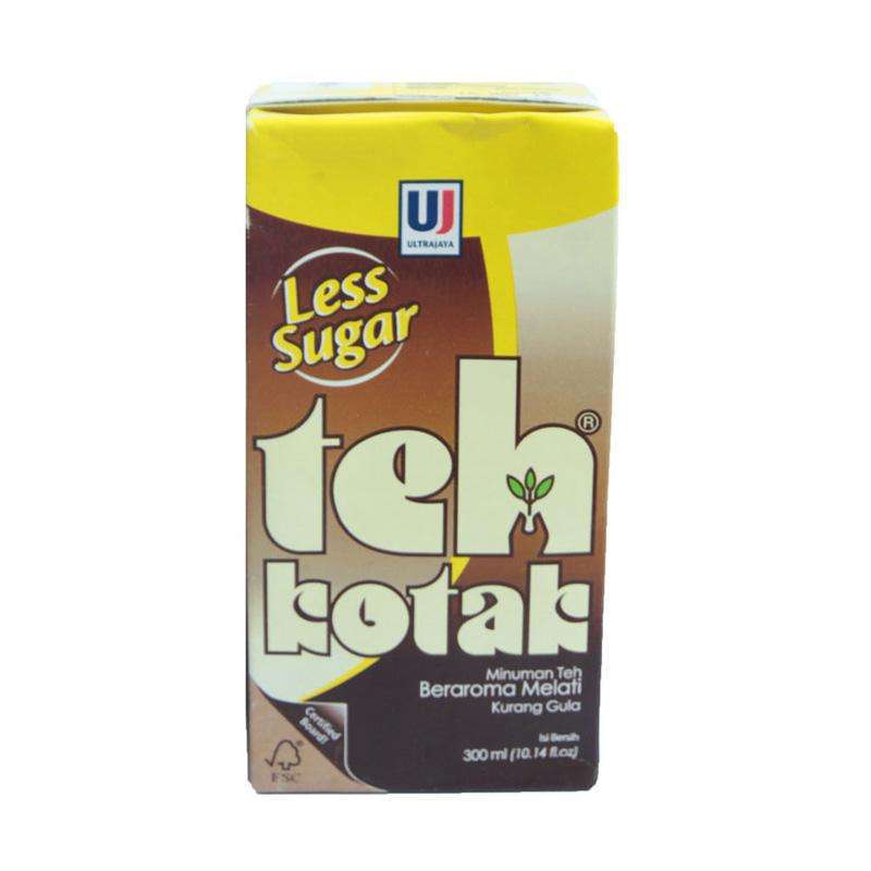 Pekanbaru Ultra Teh Kotak Less Sugar 300Ml