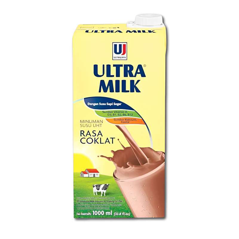 Pekanbaru Susu Ultra Slim Recap Milk Choco 1Lt Tta