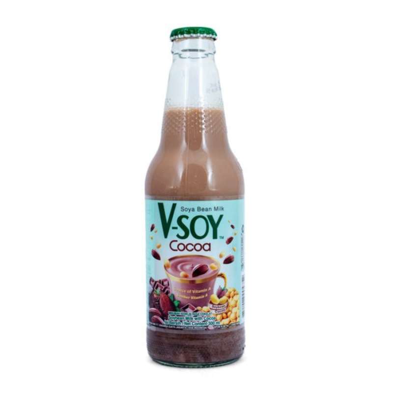 Pekanbaru V-Soy Soya Bean Milk Cocoa 300Ml Btl