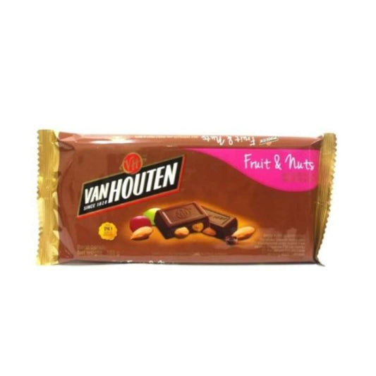 Pekanbaru Van Houten Dark Milk Fruit&Nut 40Gr