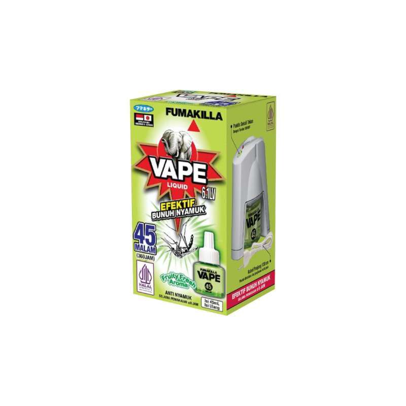 Pekanbaru VAPE ULTRA LIQUID 45 MALAM FRUITY FRESH AROMA REFILL