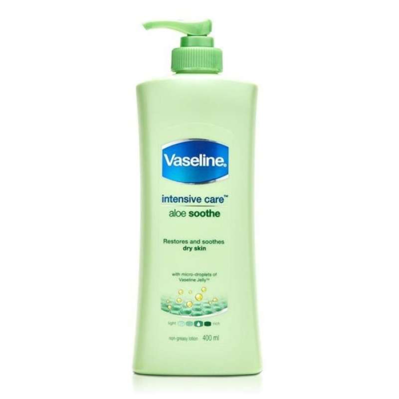 Pekanbaru Vaseline H&B Lot Aloe Soothe 400Ml