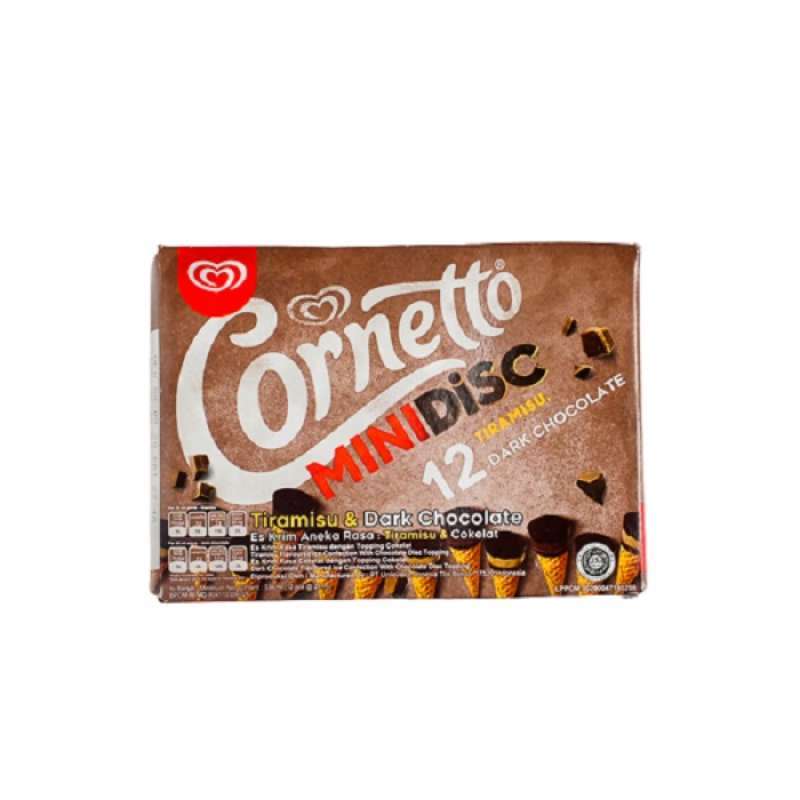 Pekanbaru Wall'S Mini Cornetto Trmisu&Drk Chc 12S