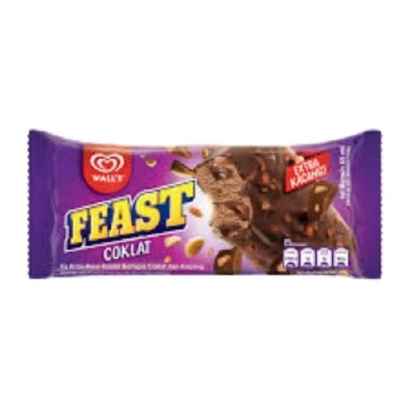 Pekanbaru Wall'S Feast Chocolate 65Ml Pak