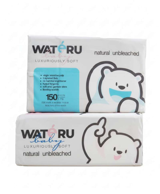 Pekanbaru Wateru Bamboo Facial Tissue 150S 3Ply