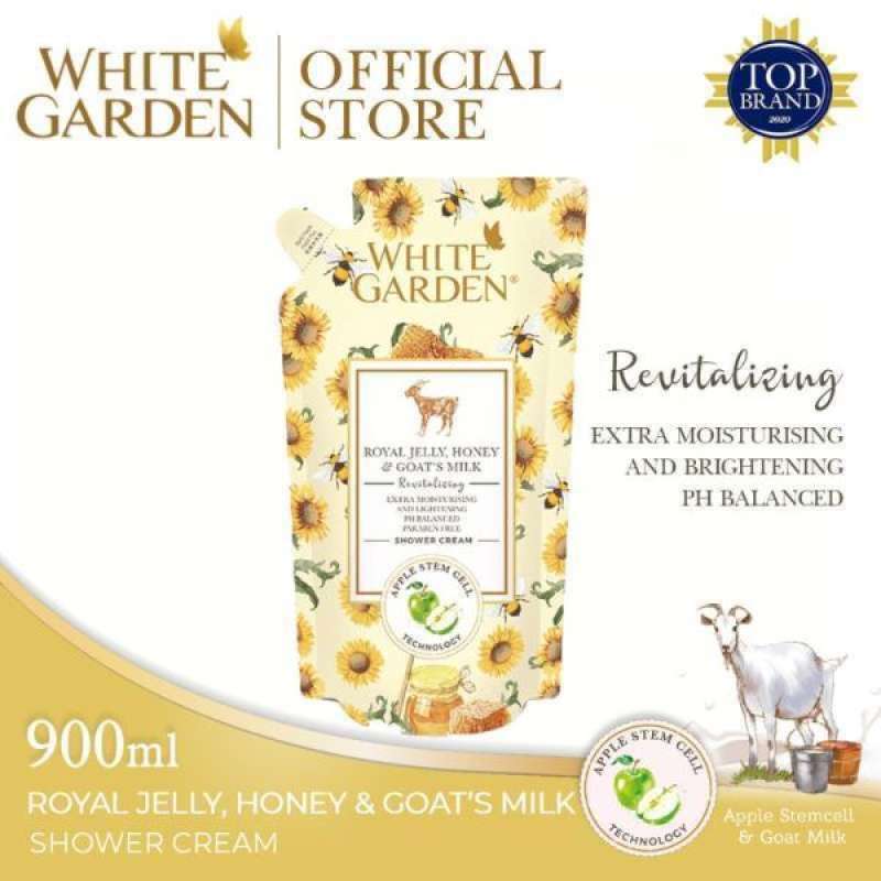 Pekanbaru White garden shwr crm royal jelly 900ml