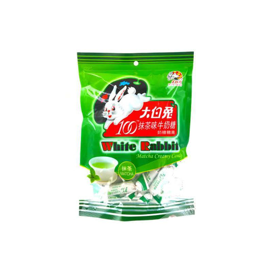 Pekanbaru White Rabbit Matcha Creamy Candy 150Gr B2
