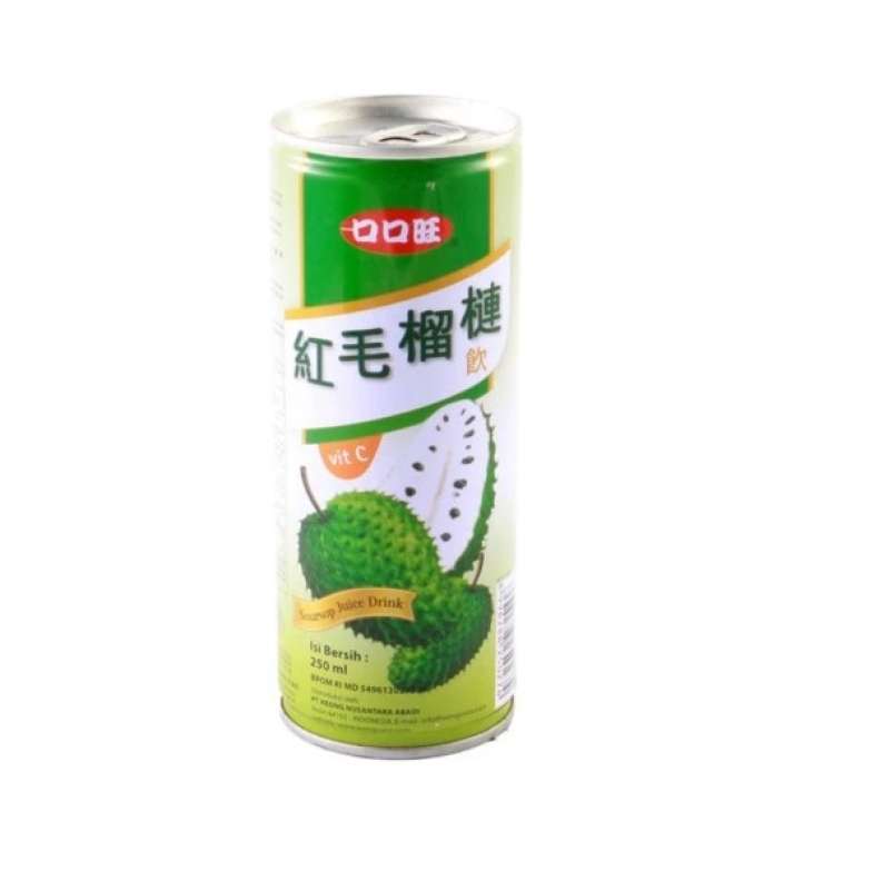 Pekanbaru Wong Coco Soursop 250Ml Can