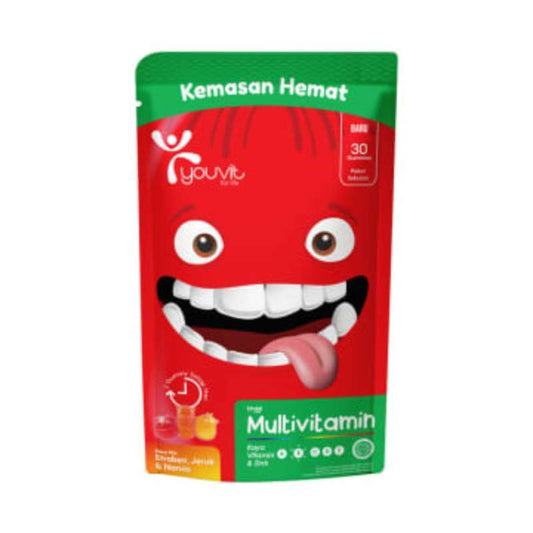 Pekanbaru Youvit Multivitamin Gummy Mix Kids 30'S