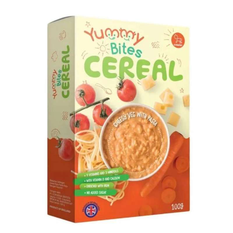 Pekanbaru Yummy Bites Cereal Cheesy Veg W/ Pst 100