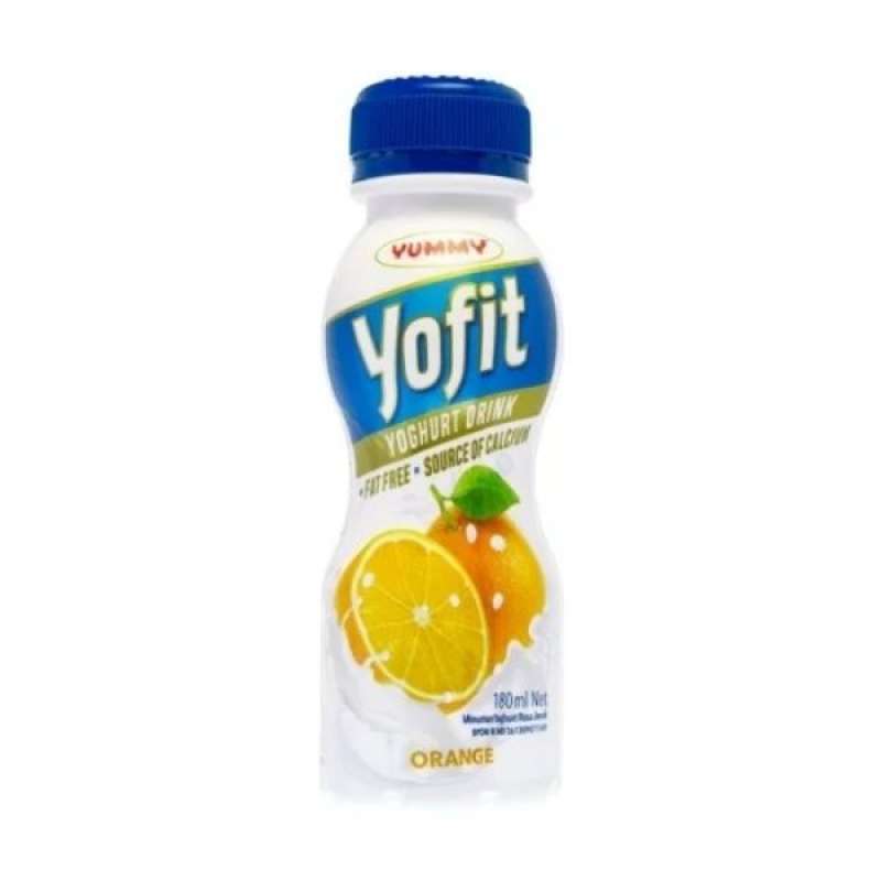 Pekanbaru Yofit Yoghurt Drink Orange 180Ml Btl