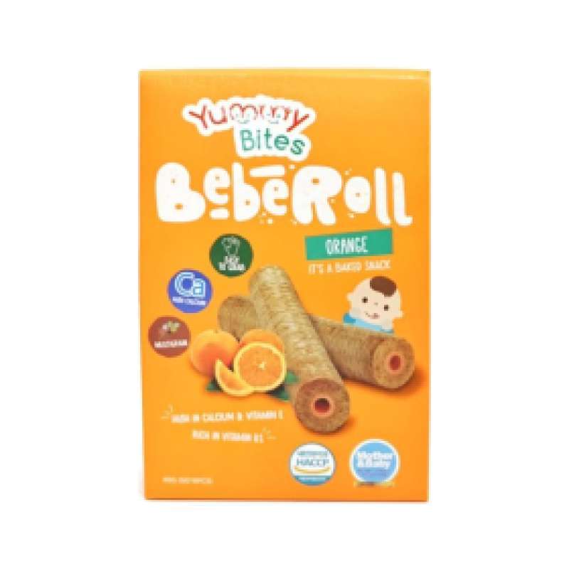 Pekanbaru Yummy Bites Bebe Roll Orange 40Gr