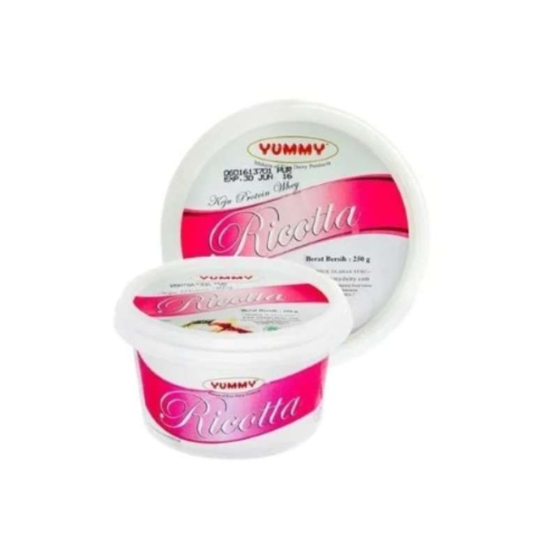 Pekanbaru Yummy Ricotta Cheese 250Gr